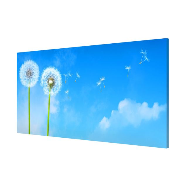 Wandbilder Floral Flying Seeds