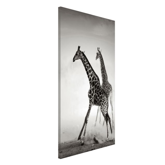Küche Dekoration Giraffenjagd