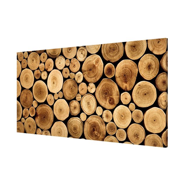 Wandbilder Muster Homey Firewood