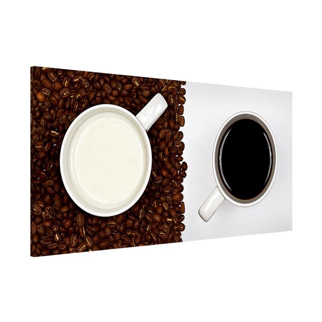 Küche Dekoration Milchkaffee