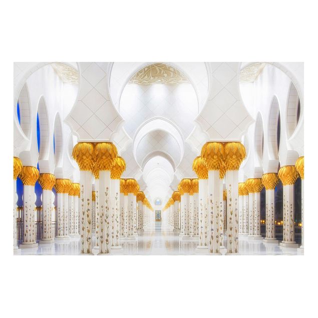 Wandbilder Architektur & Skyline Moschee in Gold