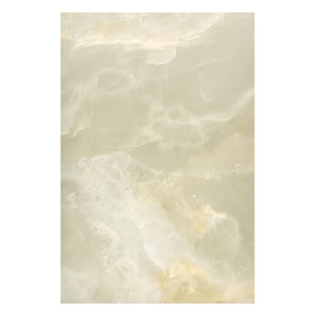 Wandbilder 3D Onyx Marmor Creme