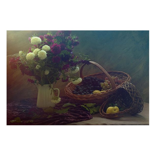 Magnettafel Blume Stillleben mit Blumenvase