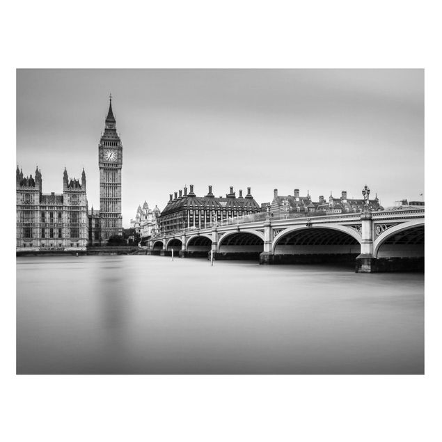 Wandbilder London Westminster Brücke und Big Ben