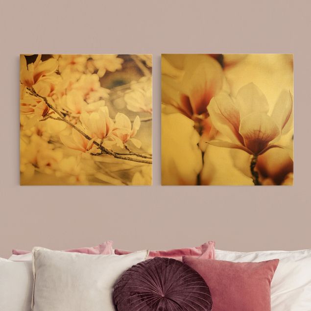 Monika Strigel Bilder Magnolienblüten Set