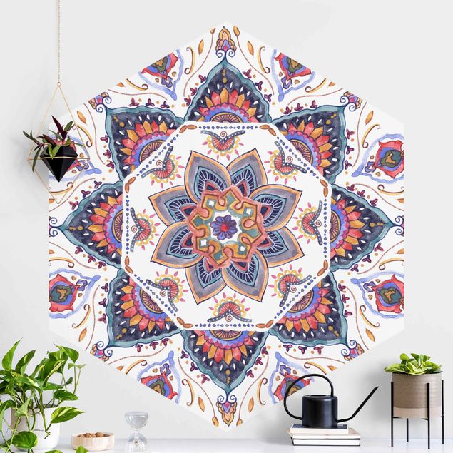 Wanddeko Küche Mandala Meditation
