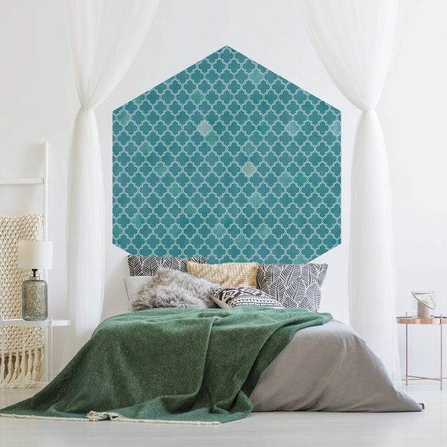 Wanddeko Küche Marokkanisches Ornament Muster