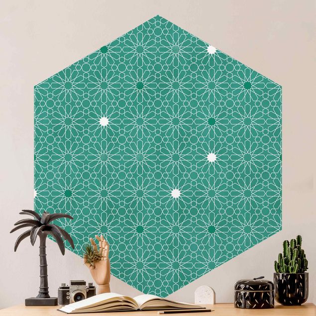Küchen Deko Marokkanisches Sternen Muster