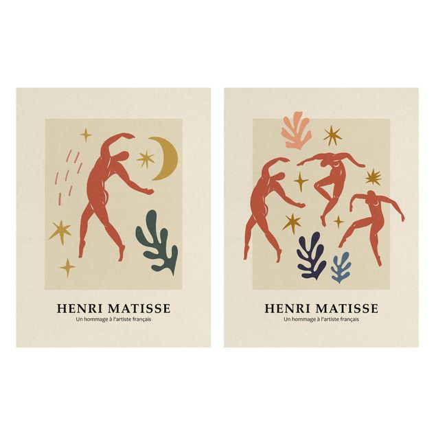 Bilder Matisse Hommage - Tänze