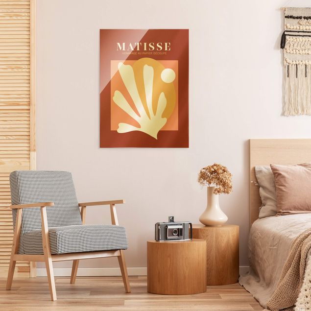 Wandbilder Modern Matisse Interpretation - Kombination Rot