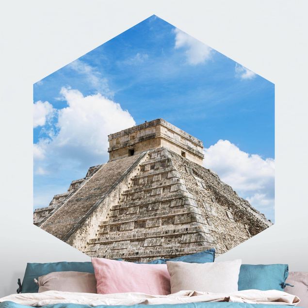 Fototapete modern Maya Tempel