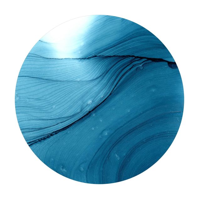 Vinyl-Teppiche Meliertes Blau