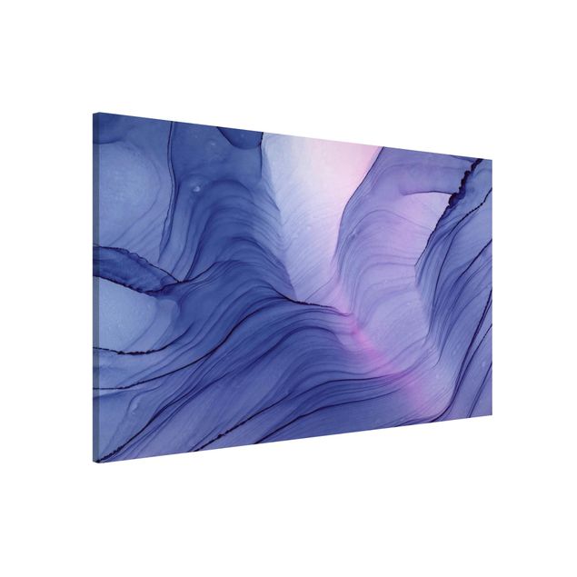 Wandbilder Kunstdrucke Meliertes Violett