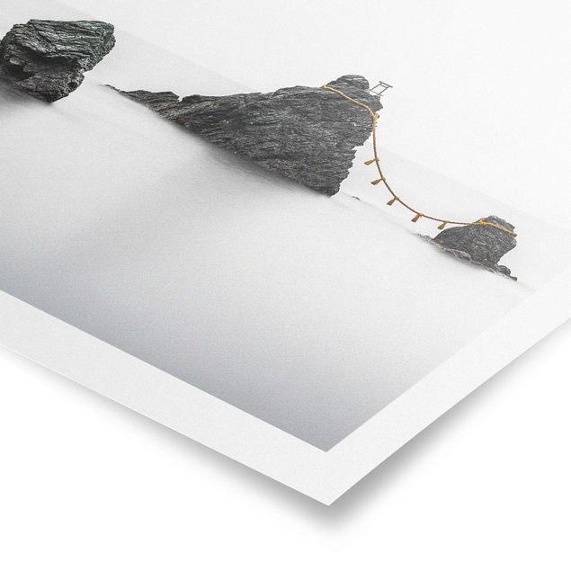 Poster Skylines Meoto Iwa - die verheirateten Felsen
