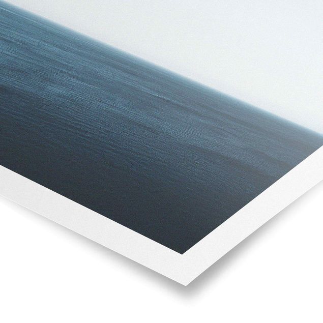 Poster Strand Minimalistischer Ozean