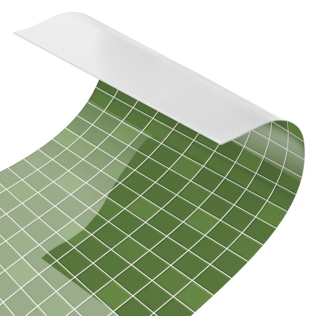 Klebefolien Mosaik Fliesen - Grün