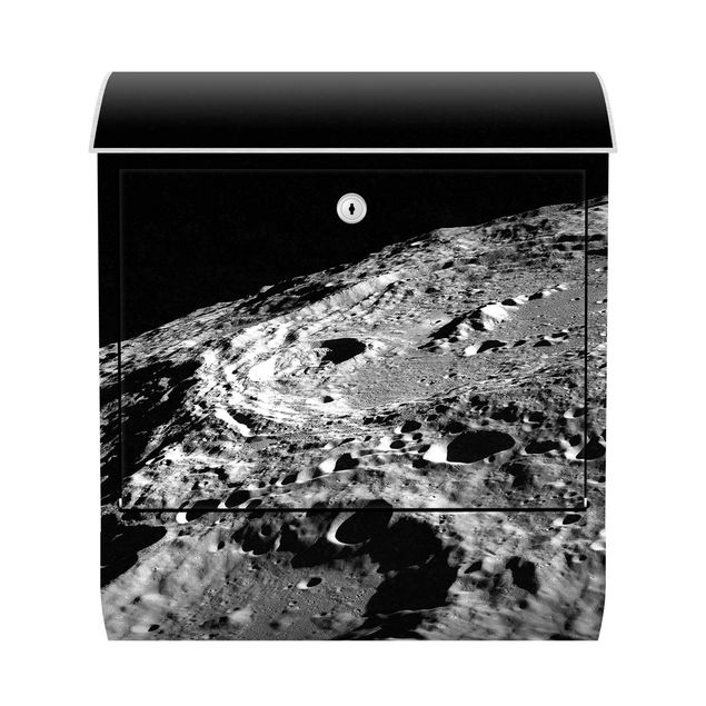 Briefkästen Landschaften NASA Fotografie Mondkrater