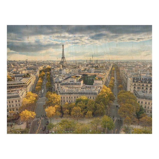 Holzbilder Landschaften Nice day in Paris