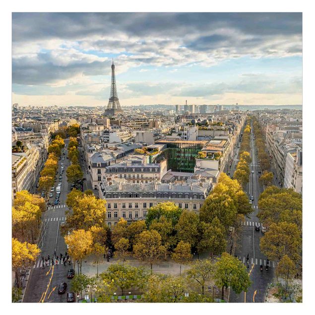 Fensterfolie - Sichtschutz - Nice day in Paris - Fensterbilder
