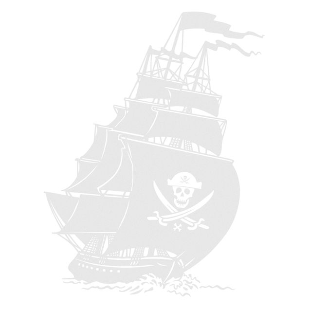 selbstklebende Klebefolie No.SF972 Piratenschiff
