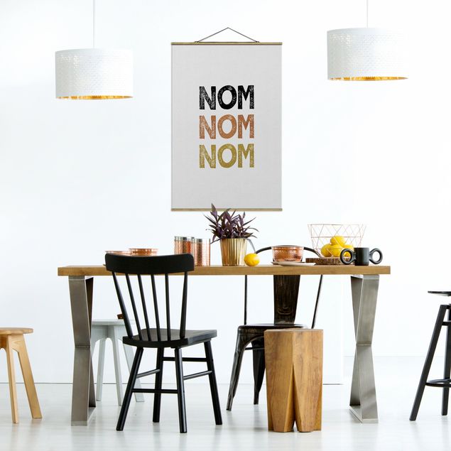 Wandbilder Kunstdrucke Nom Küchen Zitat