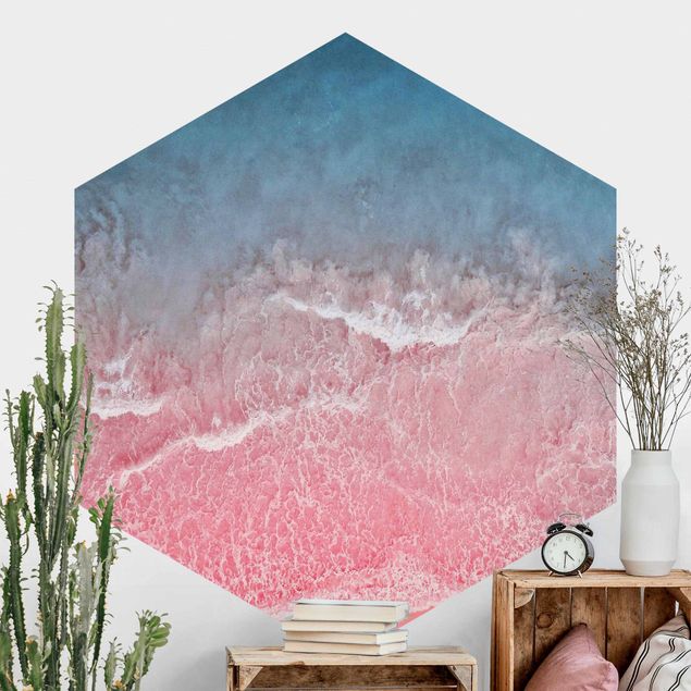 Küche Dekoration Ozean in Pink