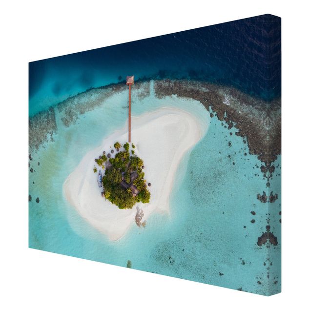 Leinwandbilder Naturmotive Ozeanparadies Malediven