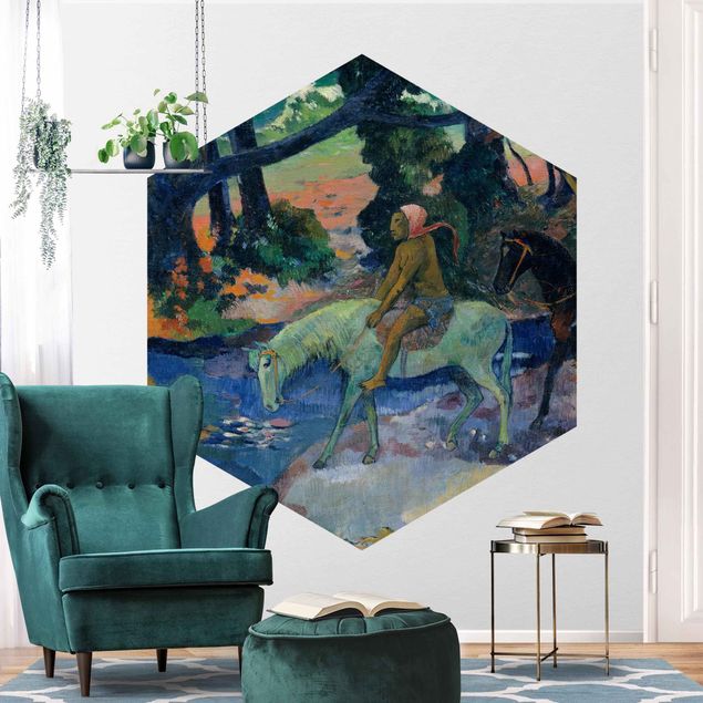 Impressionismus Bilder Paul Gauguin - Die Flucht
