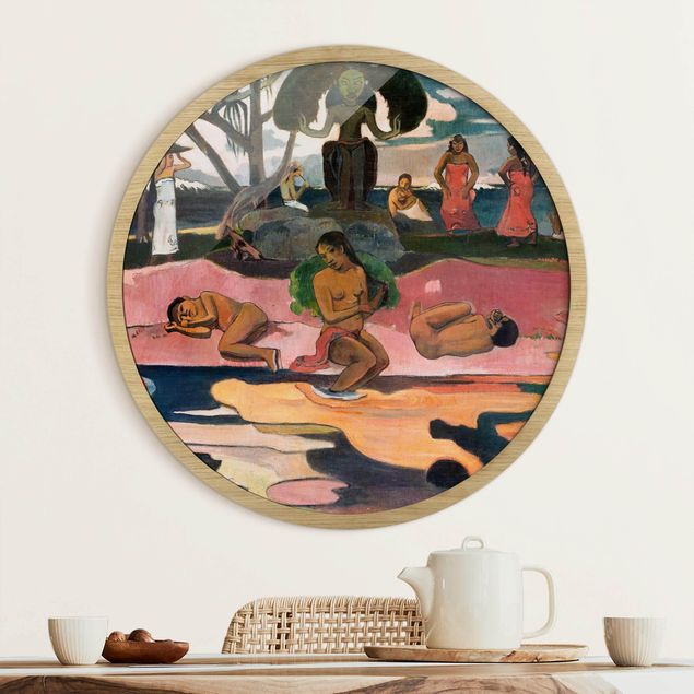 Gerahmte Bilder Strände Paul Gauguin - Gottestag