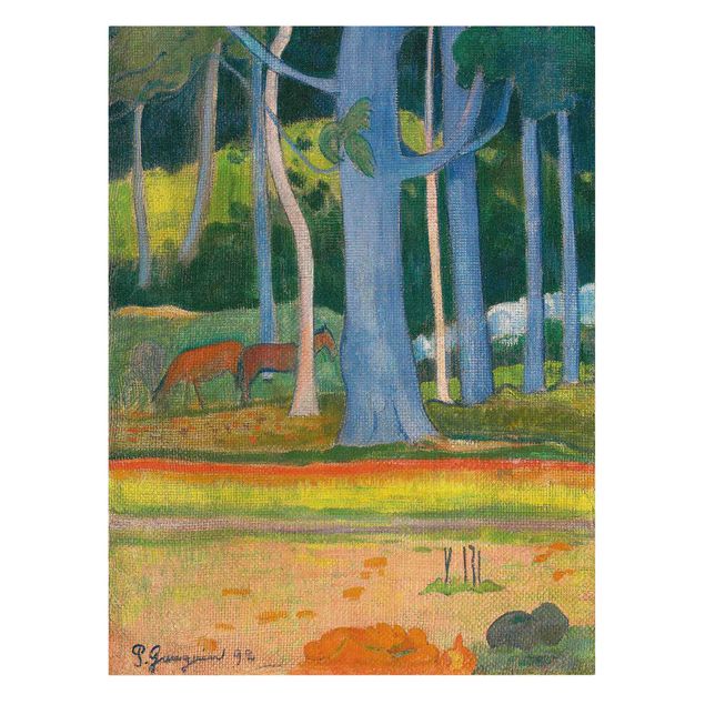 Wandbilder Landschaften Paul Gauguin - Waldlandschaft