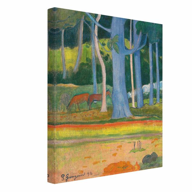 Kunstdrucke auf Leinwand Paul Gauguin - Waldlandschaft