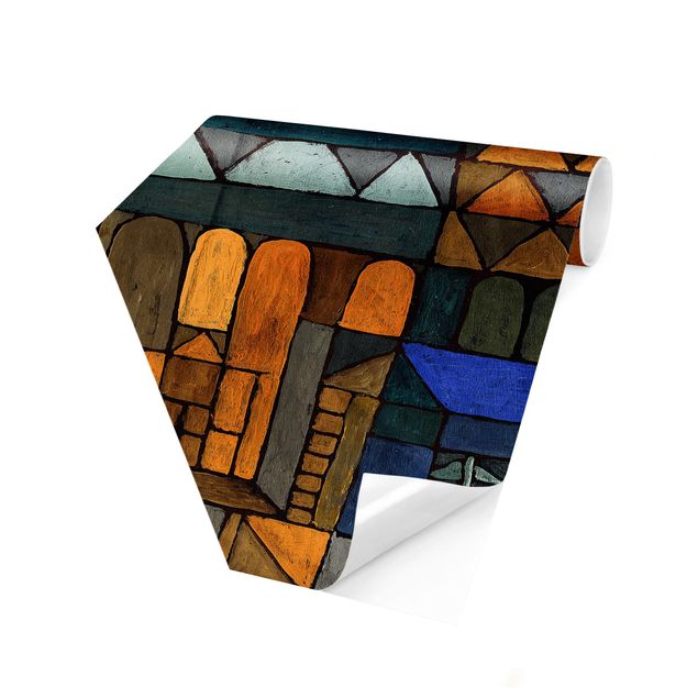 Tapete Hexagon Paul Klee - Beginnende Kühle