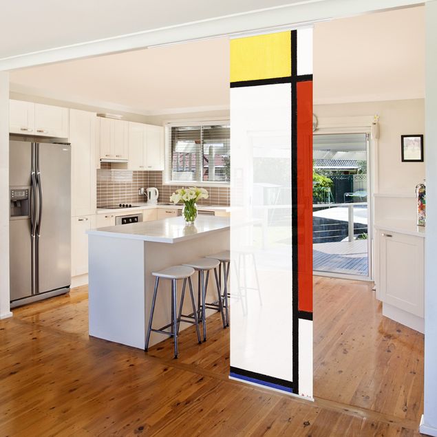 Küchen Deko Piet Mondrian - Komposition I