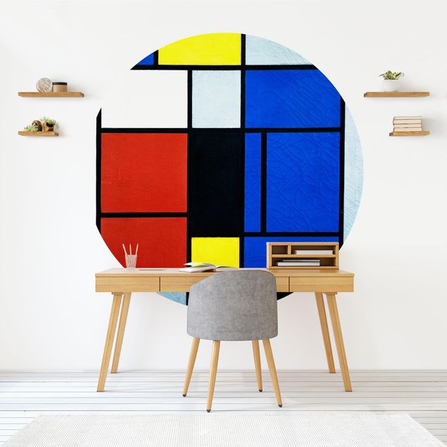 Küchen Deko Piet Mondrian - Tableau No. 1
