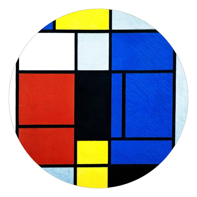 Tapeten Modern Piet Mondrian - Tableau No. 1
