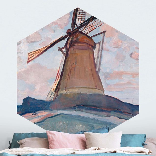 Impressionismus Bilder kaufen Piet Mondrian - Windmühle