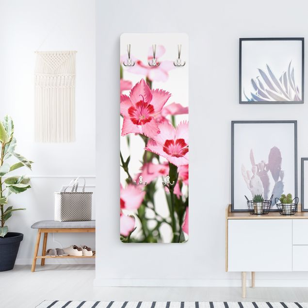 Garderobe mit Motiv Pink Flowers