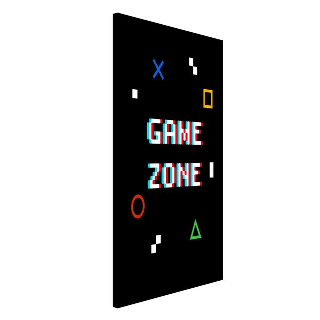Magnettafeln Sprüche Pixel Text Game Zone