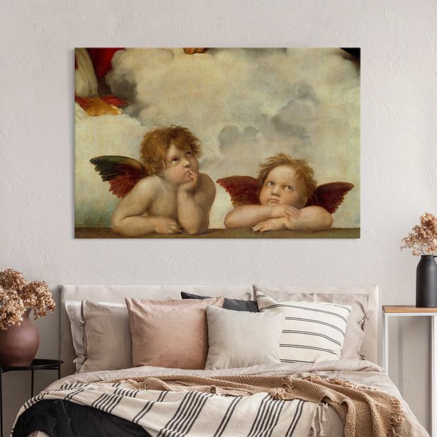 Wandbilder Kunstdrucke Raffael - Zwei Engel