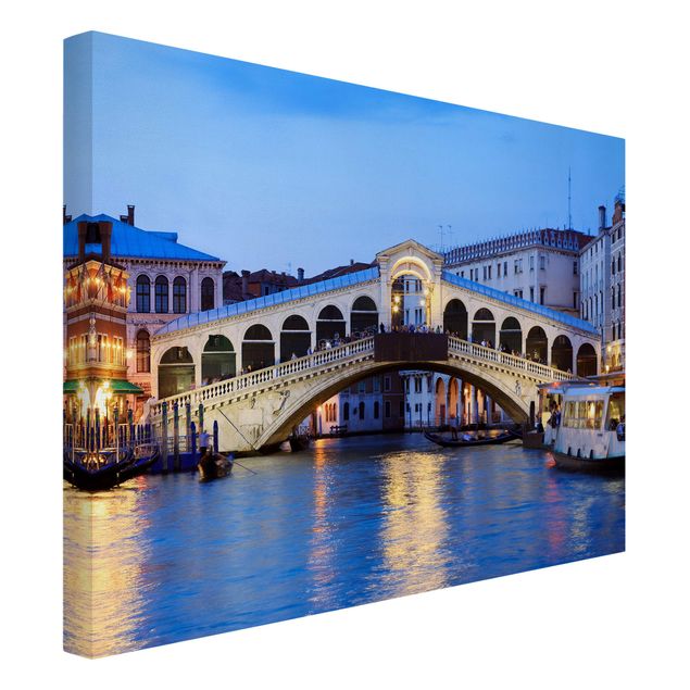Wandbilder Architektur & Skyline Rialtobrücke in Venedig