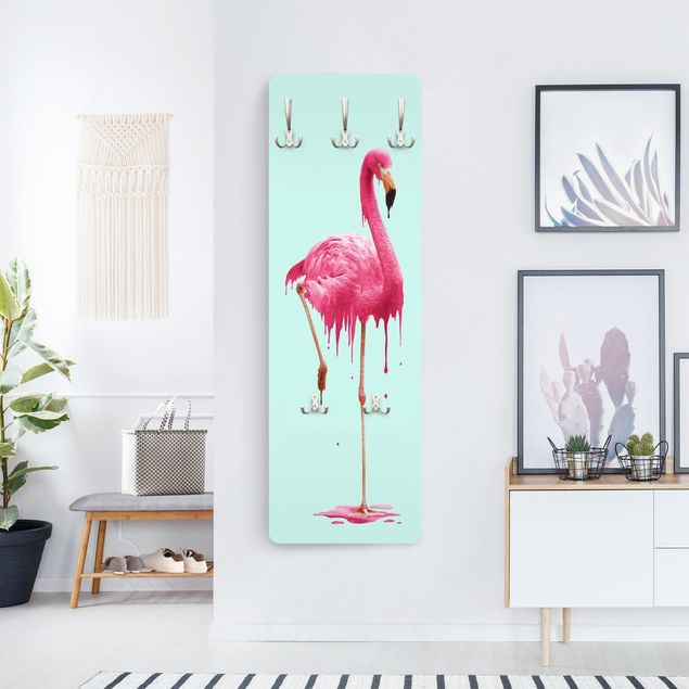 Jonas Loose Kunstdrucke Schmelzender Flamingo