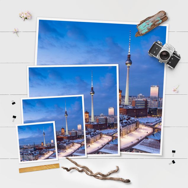Poster bestellen Schnee in Berlin