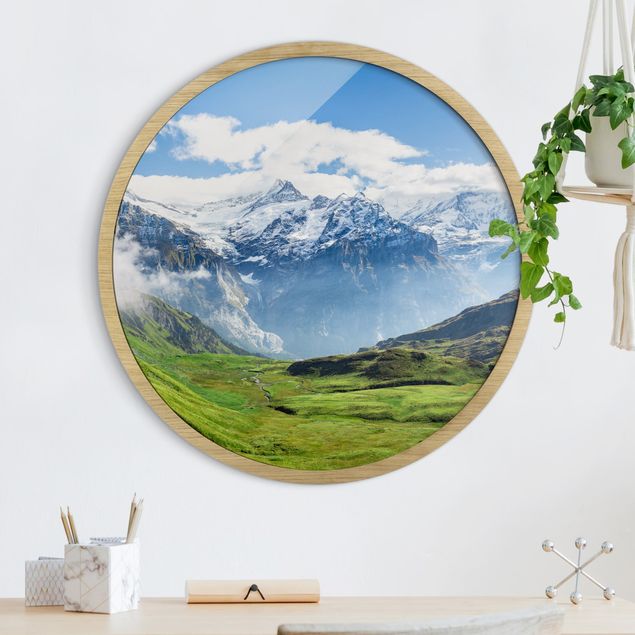 Wandbilder Schweiz Schweizer Alpenpanorama