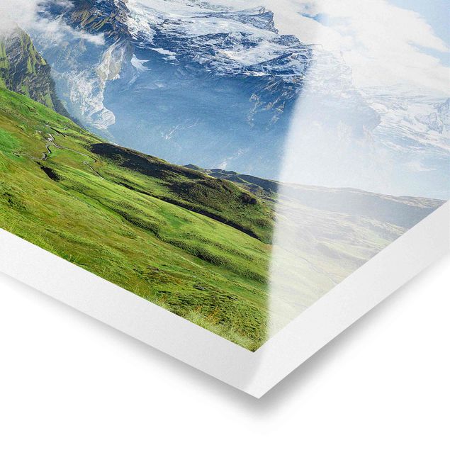 Wandbilder Architektur & Skyline Schweizer Alpenpanorama