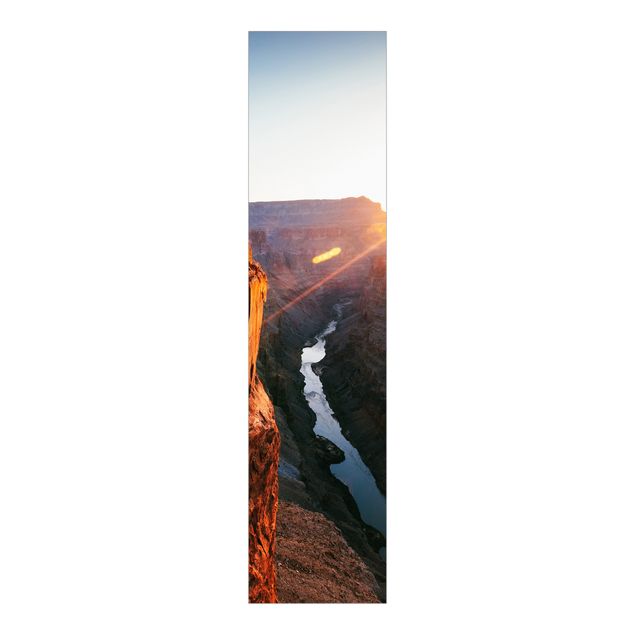 Schiebevorhang Wald Sonne im Grand Canyon