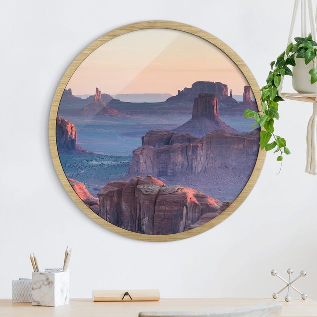 Wandbilder Landschaften Sonnenaufgang in Arizona