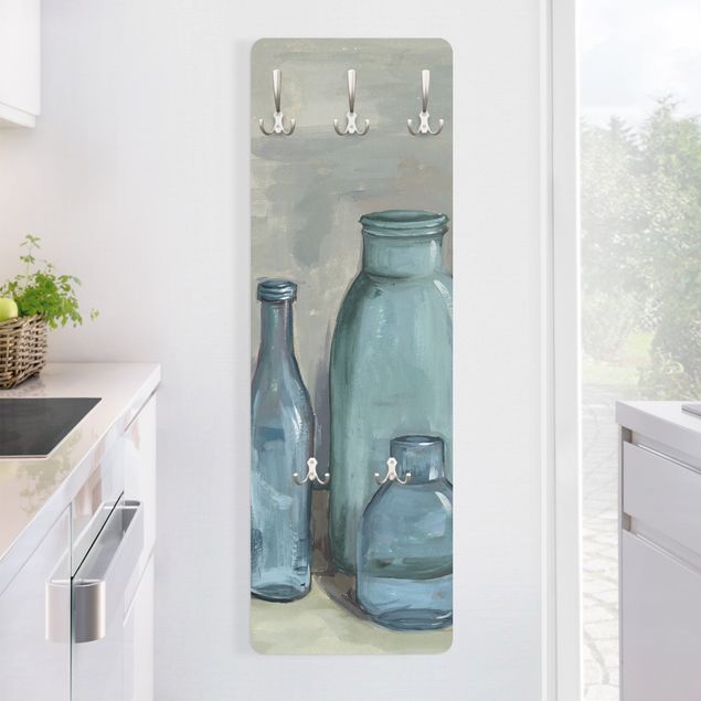Küchen Deko Stillleben mit Glasflaschen II