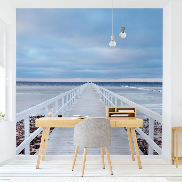 Wanddeko Küche Brücke in Schweden