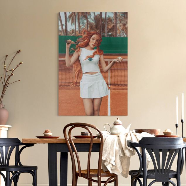 Wandbilder Portrait Tennis Venus