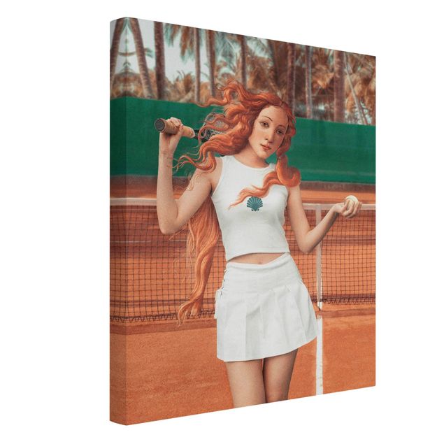 Leinwandbilder Vintage Tennis Venus
